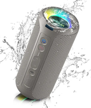Ortizan Bluetooth Speakers 40W Enhanced Bass Portable Outdoor Wireless Speaker 30Hrs IP7 Waterproof Shower Speaker Bluetooth 5.3 - Tech Mart