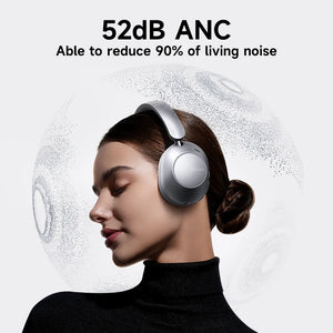 Picun F6 Wireless ANC Headphones – 120h Battery Life, 3D Spatial Audio, Hi-Res Certified with App Control & Dual Connection - Tech Mart