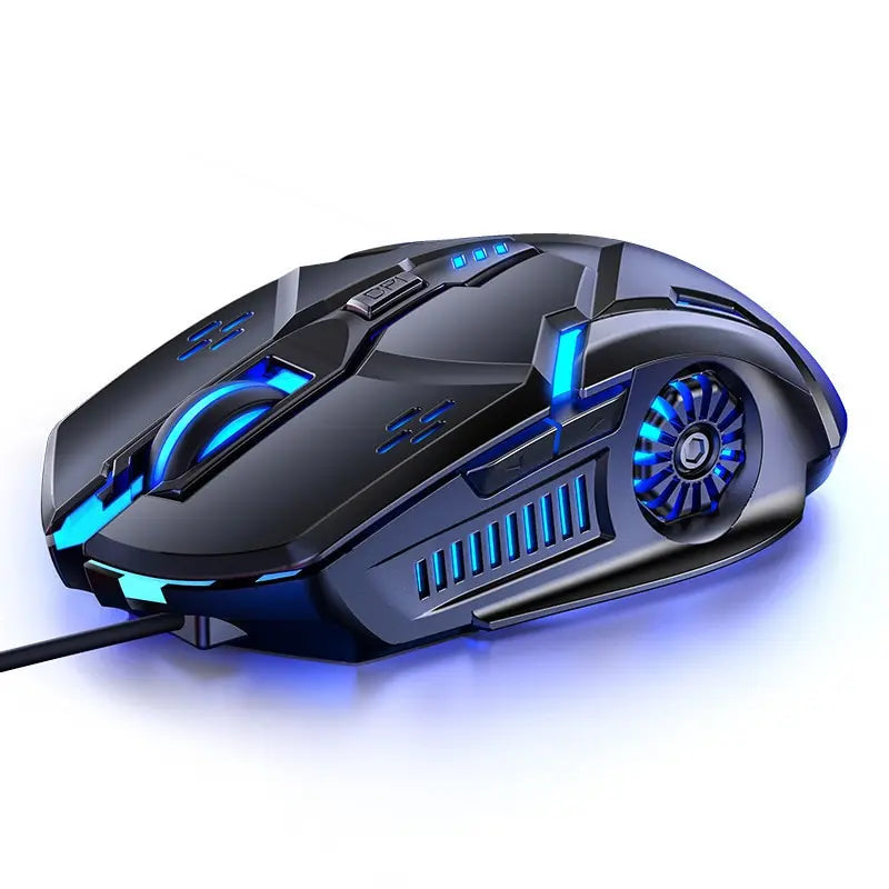Silver Eagle G5 Mute Wired Mouse Six Keys Luminous Game E-Sports Machinery Computer Accessories Cross-Border Delivery - Tech Mart
