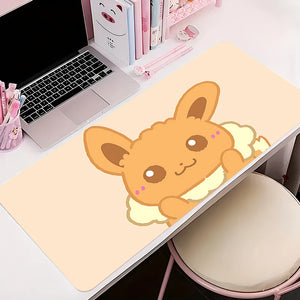 Mouse Pad Deskmat Laptop P-pokemon Eevee Office Mousepad - Tech Mart