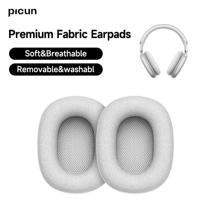 Replacement Leather Ear Pads for Picun F8 Pro Headphones – Soft, Washable, and Comfortable Earpad Cushions - Tech Mart