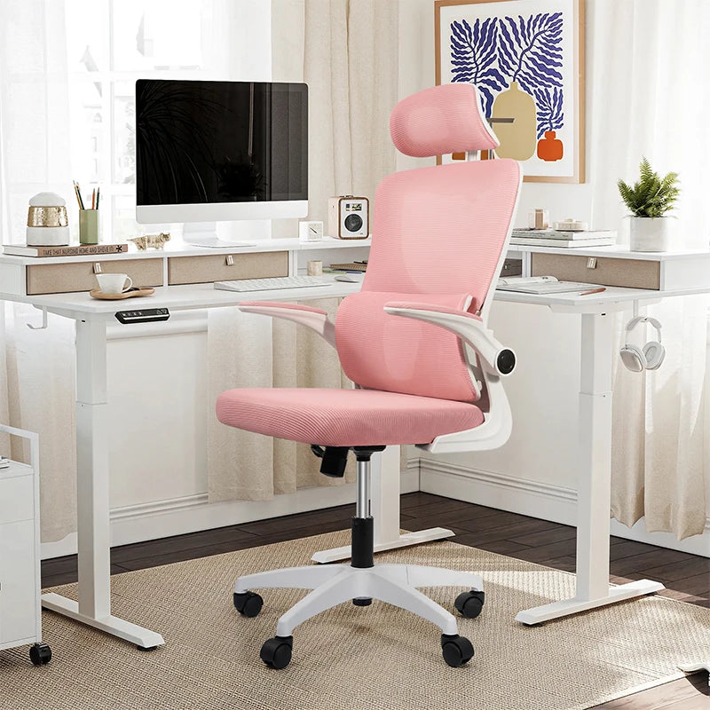 Office Chair Ergonomic High Back Chair Mesh Sliding Gaming Computer Chairs - Tech Mart