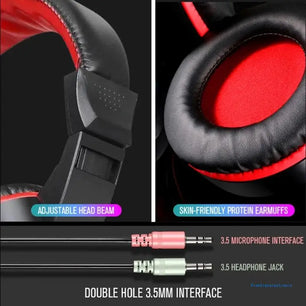 4-1 Gaming Keyboard + Mouse + Headset + Mousepad RGB LED - Tech Mart