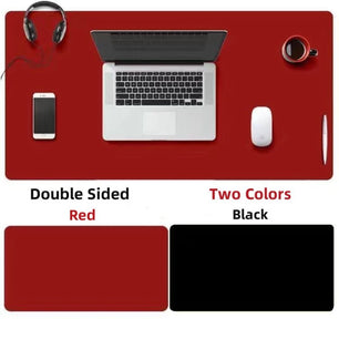 Dark Large Size Desk Mat Doule-side Non-slip - Tech Mart