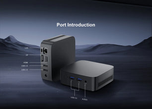 T10 Mini PC Intel Twin Lake N150 Windows 11 Ultra Small Pocket Computer - Tech Mart