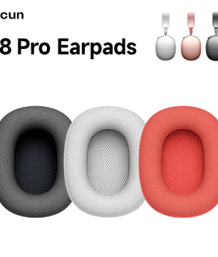 Replacement Leather Ear Pads for Picun F8 Pro Headphones – Soft, Washable, and Comfortable Earpad Cushions - Tech Mart