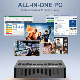 MLLSE M2 Air Mini PC Intel Celeron N4000 Window11 Portable Mini Computer - Tech Mart