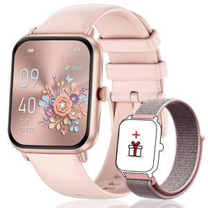 LIGE Fashion 1.83”HD Women Smart Watch Sports Fitness Watch Health Monitoring Digital Men Waterproof Smartwatch Ladies Bracelet - Tech Mart