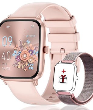 LIGE Fashion 1.83”HD Women Smart Watch Sports Fitness Watch Health Monitoring Digital Men Waterproof Smartwatch Ladies Bracelet - Tech Mart