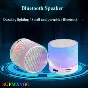 Bluetooth Mini Speaker Wireless Speaker Colorful LED Portable Speaker - Tech Mart