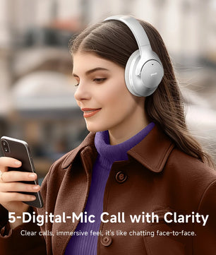 Picun ANC-05MAX Bluetooth Headphones – Deep 48dB ANC, 100H Battery, Hi-Res Audio, Foldable with App Control - Tech Mart