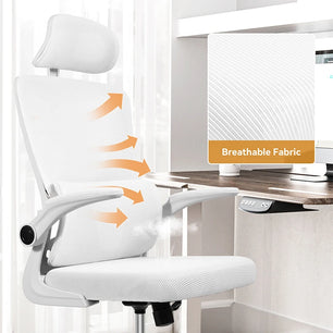 Office Chair Ergonomic High Back Chair Mesh Sliding Gaming Computer Chairs - Tech Mart