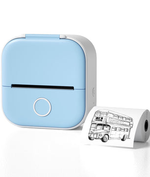 Phomemo T02 Series Mini Pocket Thermal Printer – Bluetooth Inkless Portable Sticker Label Printer for Notes, Study, Journaling & Crafts – Compatible with iOS & Android - Tech Mart