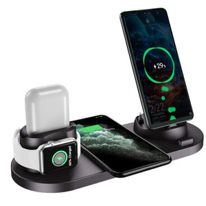 Wireless Charging Stand with USB Interface and Lithium Battery Fast 5V 2000mA Power - Tech Mart