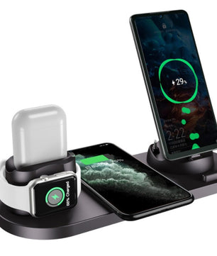 Wireless Charging Stand with USB Interface and Lithium Battery Fast 5V 2000mA Power - Tech Mart
