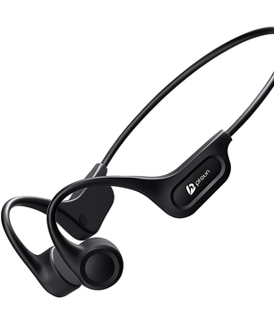 Picun T1 Bluetooth Bone Conduction Wireless Headphones – IPX7 Waterproof Sport Earhook Headset with 3D Panoramic Sound and Noise Cancelling Mic - Tech Mart
