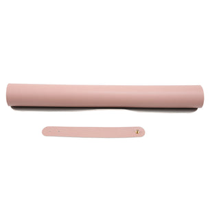 DoubleSided Pink Desk Mat Waterproof Leather Writing Desk Mouse Pad - Tech Mart