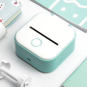 Phomemo T02 Series Mini Pocket Thermal Printer – Bluetooth Inkless Portable Sticker Label Printer for Notes, Study, Journaling & Crafts – Compatible with iOS & Android - Tech Mart