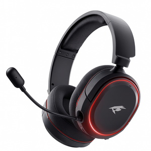 Picun G2 2.4GHz Wireless Gaming Headset with Bluetooth 5.3, 7.1 Surround Sound & Retractable ENC Mic – Compatible with PC, PS5, Switch & More - Tech Mart