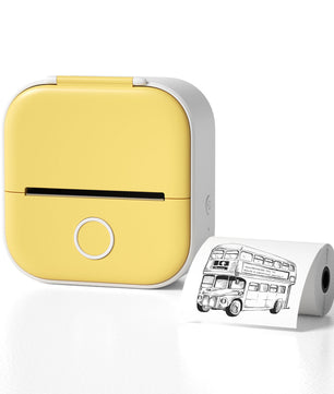 Phomemo T02 Series Mini Pocket Thermal Printer – Bluetooth Inkless Portable Sticker Label Printer for Notes, Study, Journaling & Crafts – Compatible with iOS & Android - Tech Mart