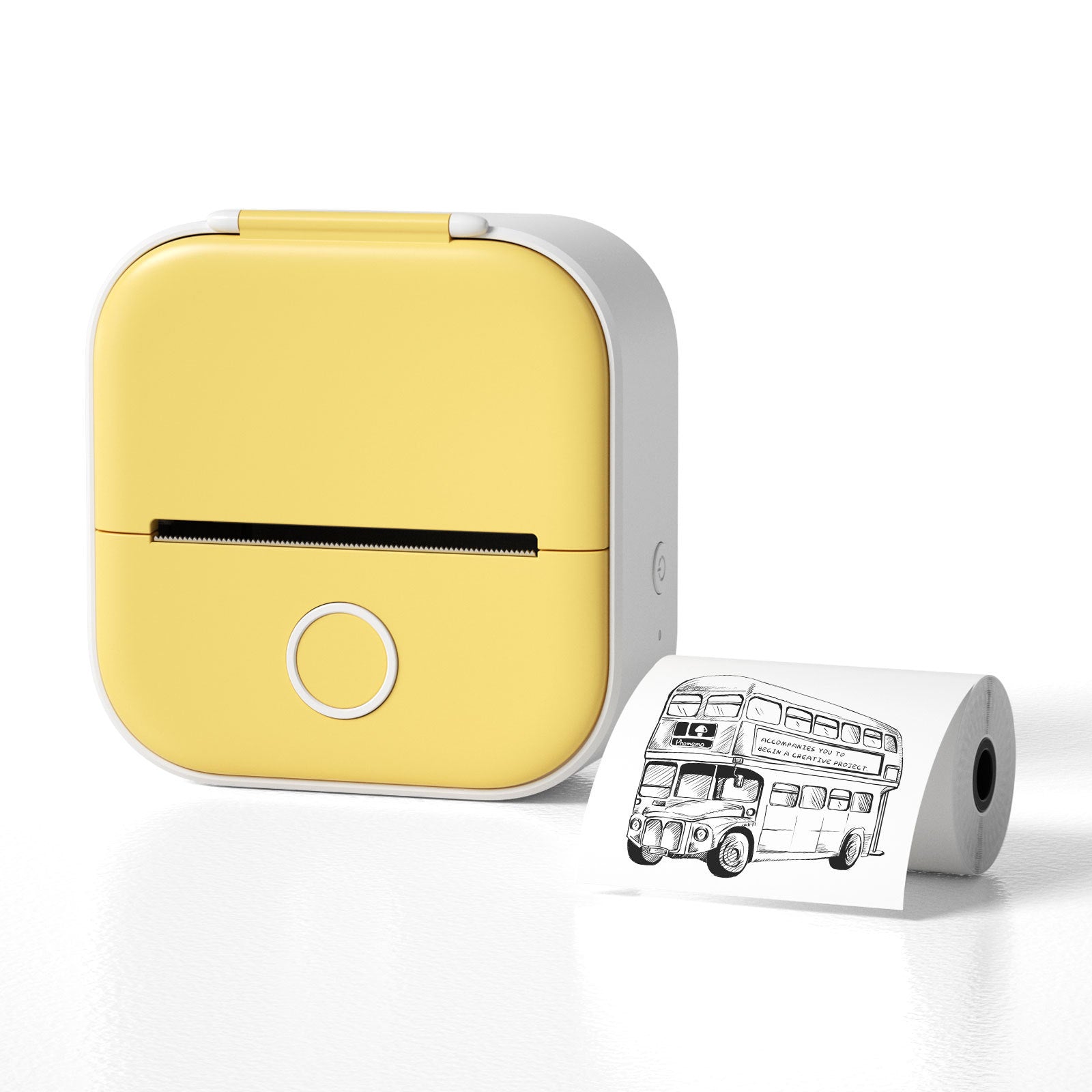 Phomemo T02 Series Mini Pocket Thermal Printer – Bluetooth Inkless Portable Sticker Label Printer for Notes, Study, Journaling & Crafts – Compatible with iOS & Android - Tech Mart
