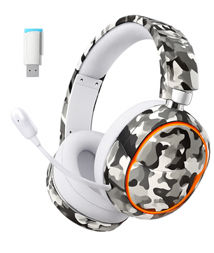 Picun Wireless Gaming Headset Bluetooth + 2.4GHz with 100H Battery ENC Mic and 4-in-1 Multi-Platform Support - Tech Mart