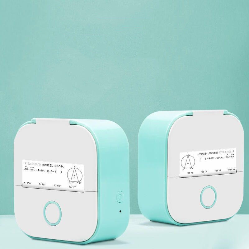 Phomemo T02 Series Mini Pocket Thermal Printer – Bluetooth Inkless Portable Sticker Label Printer for Notes, Study, Journaling & Crafts – Compatible with iOS & Android - Tech Mart