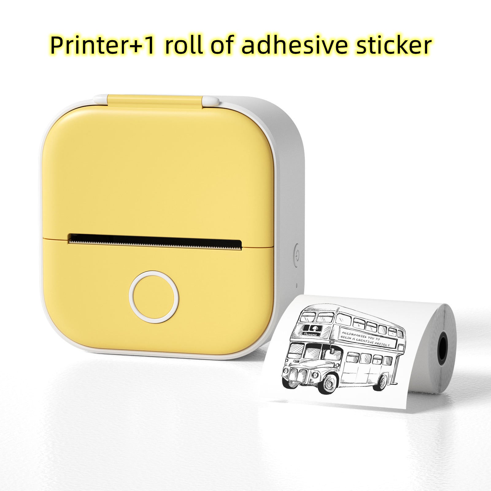 Phomemo T02 Series Mini Pocket Thermal Printer – Bluetooth Inkless Portable Sticker Label Printer for Notes, Study, Journaling & Crafts – Compatible with iOS & Android - Tech Mart